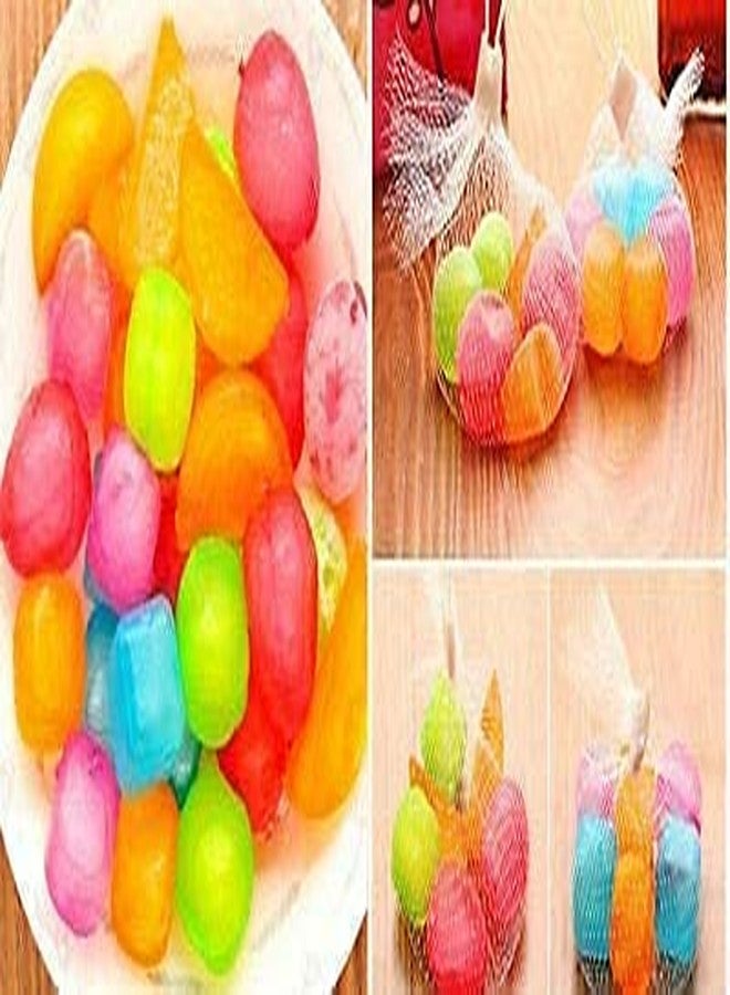 Prostuff.in ice Moulds for Freezer || Reusable ice Cube Moulds || Whisky ice Balls || Silicone, Multicolor (24 pcs) - Image 5